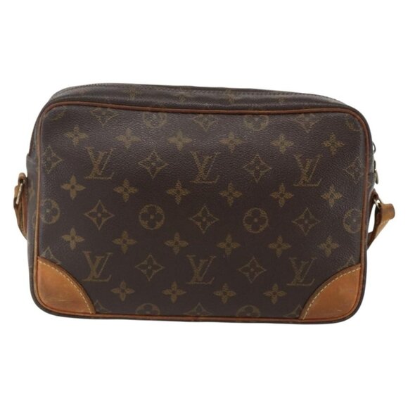 Authentic LOUIS VUITTON Monogram Trocadero 27 Shoulder Bag M51274 LV - Picture 9 of 16